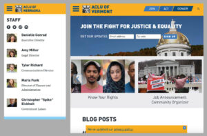 ACLU Affiliates mobile and medium widths