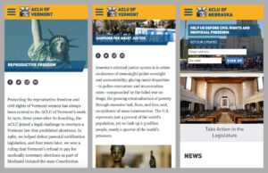 ACLU Affiliates mobile